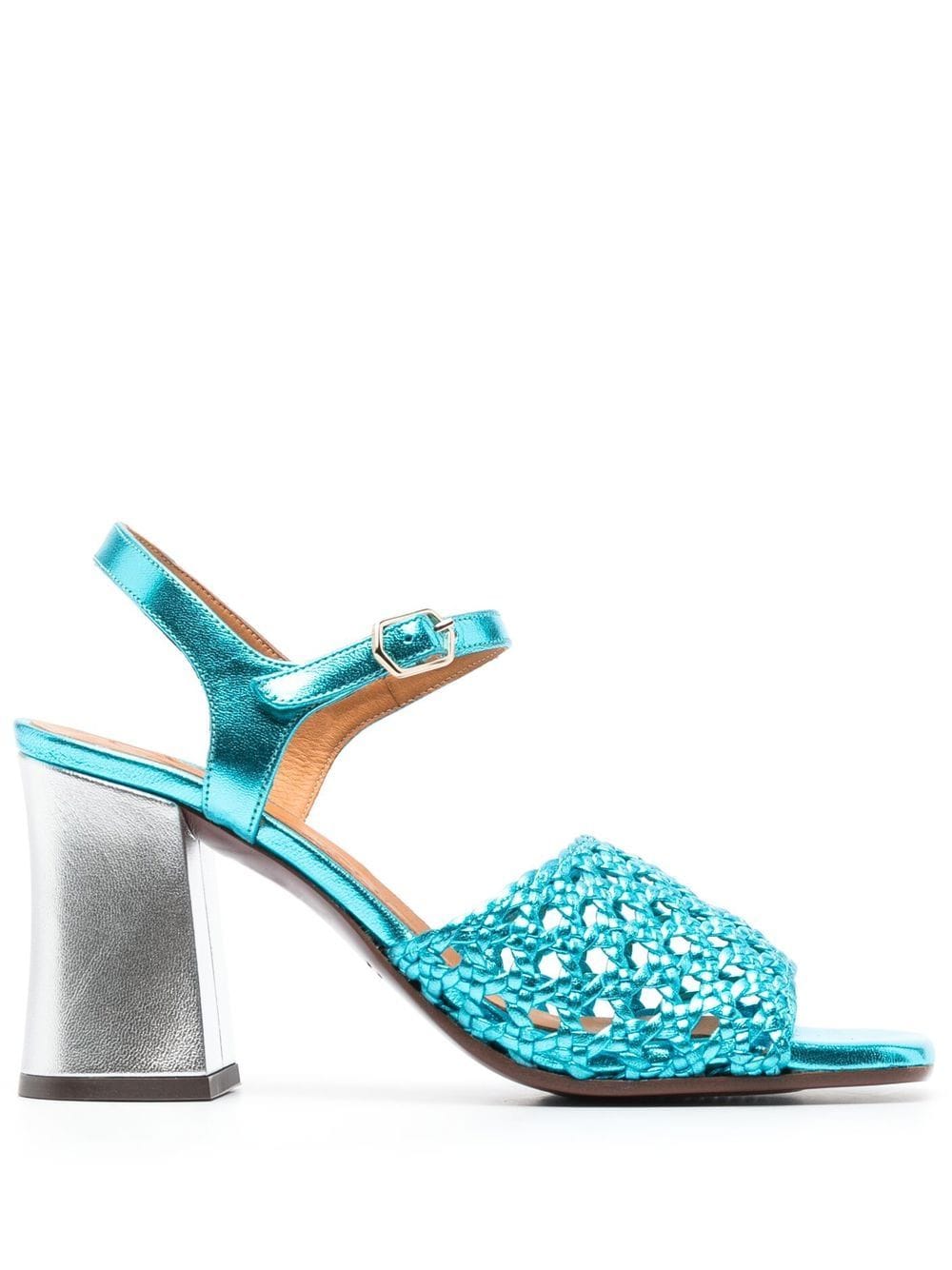Chie Mihara Women's Clear Blue Leather Sandals - Comfortable & Stylish Summer Shoes for Beach, Travel & Casual Wear
