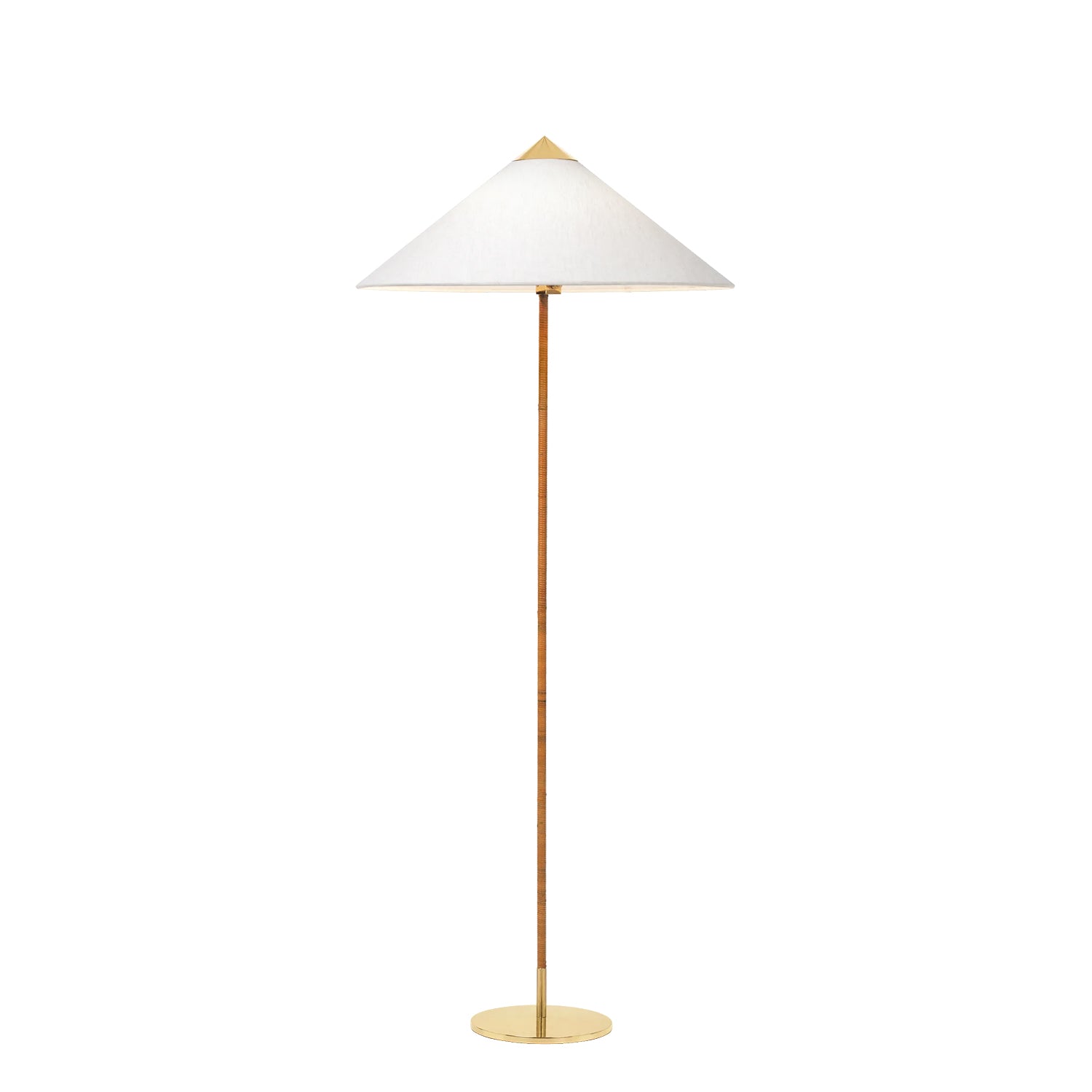 Modern Chinese Hat Floor Lamp - Stylish Rattan Shade for Living Room, Bedroom & Office Decor - Perfect for Cozy Ambiance and Reading Nook Lighting