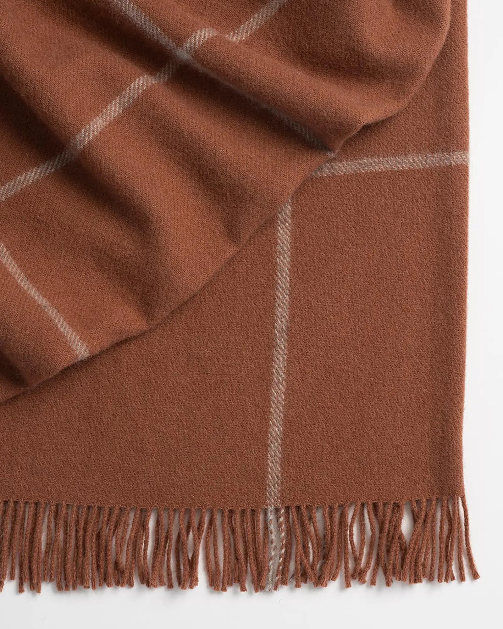 Ranfurly Soft Earth-Tone Throw Blanket - Cozy & Warm for Living Room, Bedroom, or Outdoor Use