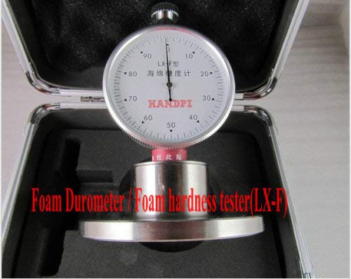 GOWE LX-F Sponge and Foam Durometer Hardness Tester - Digital Shore Hardness Gauge for Foam, Rubber, and Soft Materials - Perfect for Quality Control in Manufacturing, Automotive, and Packaging Industries