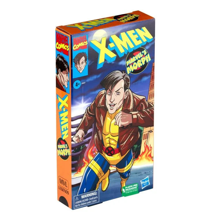 Marvel Legends Morph X-Men: The Animated Series 6-Inch Action Figure - Collectible Toy for X-Men Fans, Superhero Display & Gift for Comic Book Lovers