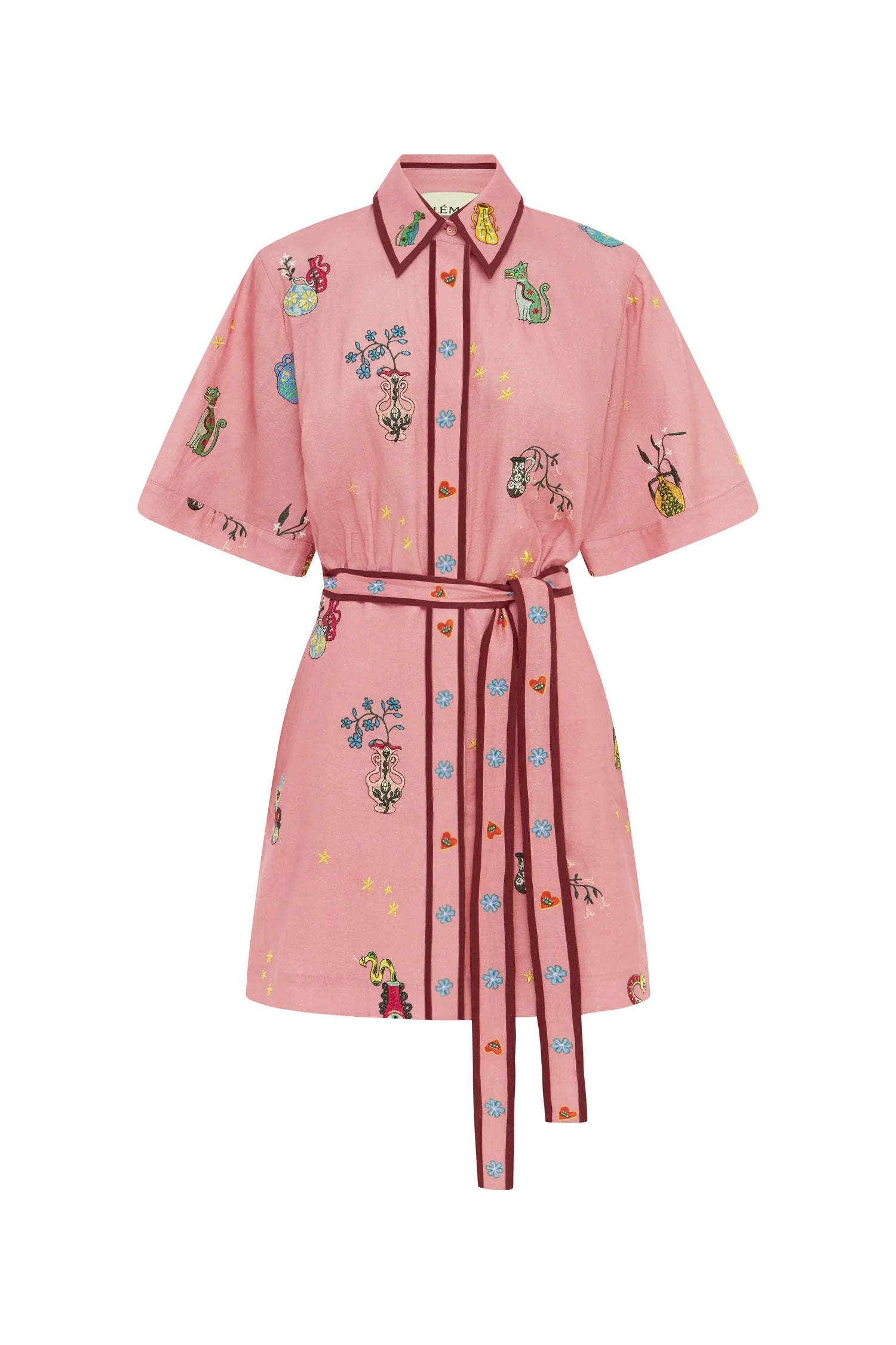 Alémais Timmy Mini Dress - Floral Print Summer Dress for Women, Casual & Party Wear, Perfect for Beach Vacations & Date Nights