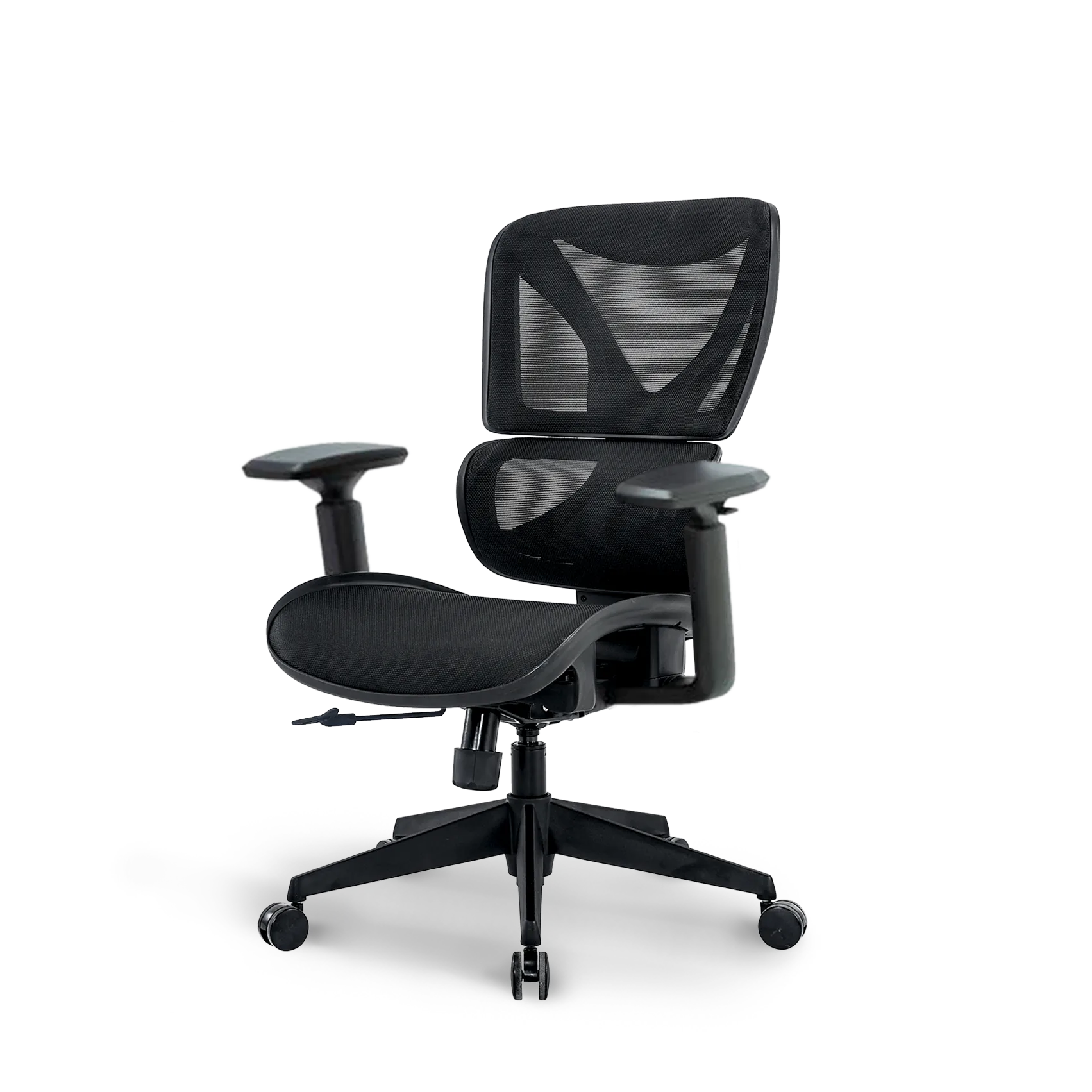 Ergonomic Office Chair with Lumbar Support - Adjustable Height & Swivel - Bea Comfortable Desk Chair for Home & Office Use - Perfect for Long Hours of Work or Gaming Sessions
