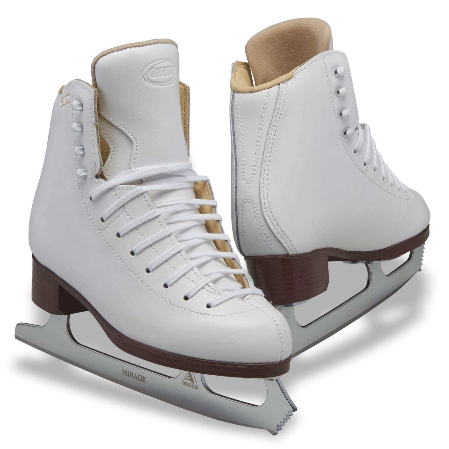 Jackson Ultima GAM Concept & Select Women's and Girls' White Figure Ice Skates - Professional Performance for Training, Competitions, and Recreational Skating