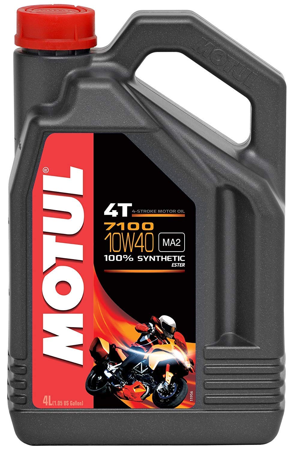 Motul 104092 Full Synthetic Engine Oil 5W-30 - 4 Pack (4 Quarts) for High Performance Cars, Trucks & SUVs - Ideal for Daily Driving, Racing & Extreme Weather Conditions