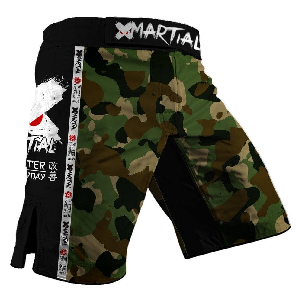 Camo 2.0 Hybrid BJJ Shorts - Lightweight MMA Grappling Shorts for Brazilian Jiu-Jitsu Training & Competition - Perfect for No-Gi, MMA, and Combat Sports