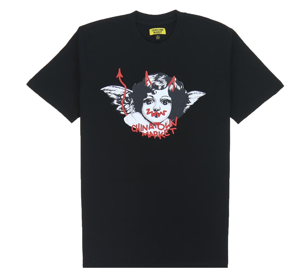 Angel Tee 2 - Soft Cotton Women's T-Shirt with Unique Angel Print | Perfect for Casual Wear, Street Style & Everyday Outfits