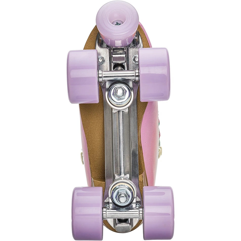 Impala Rollerskates for Women - Pastel Fade Quad Skates with Light-Up Wheels | Outdoor & Indoor Roller Skating for Beginners & Pros | Perfect for Rinks, Parks & Roller Discos