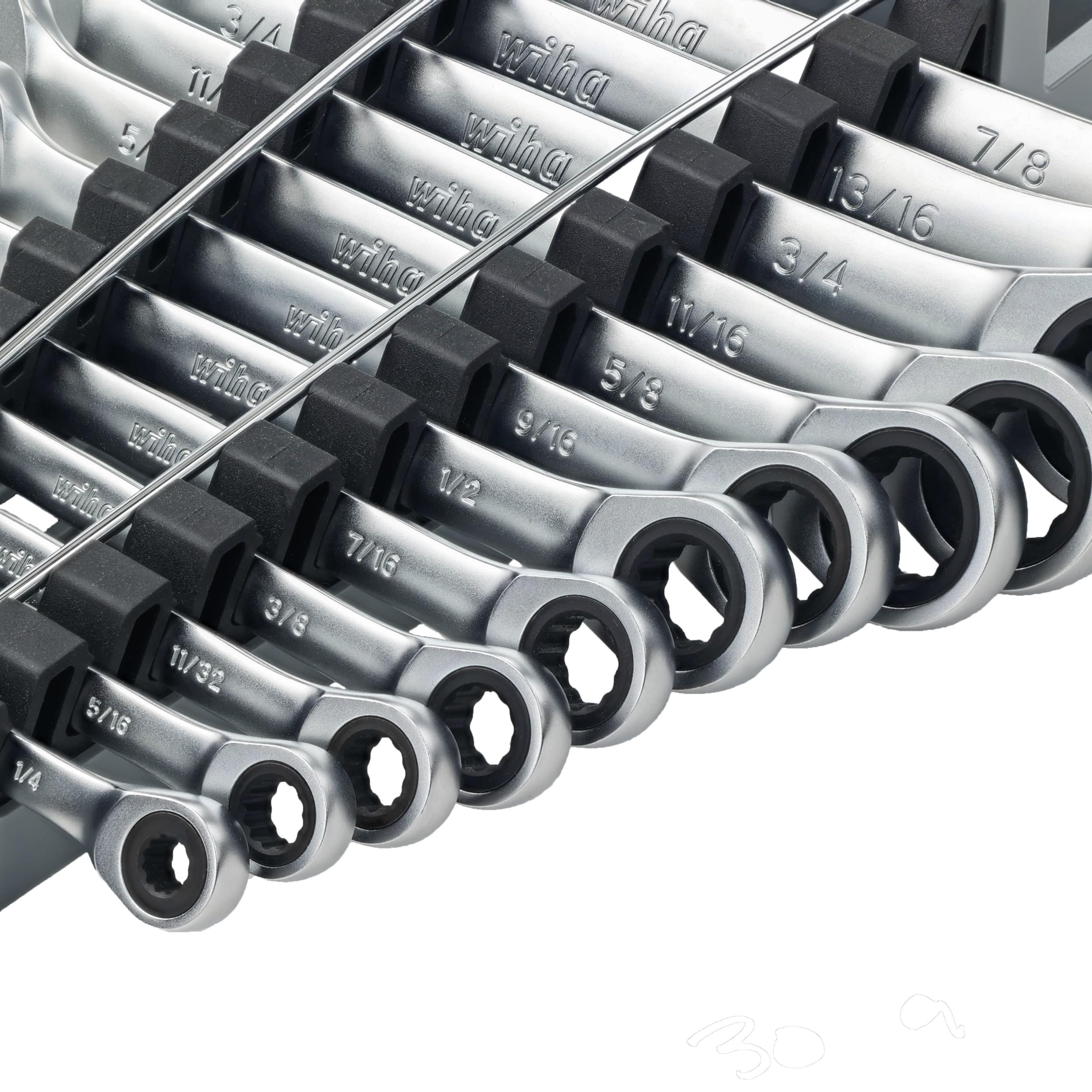12-Piece Combination Inch Ratchet Wrench Set - SAE Standard Sizes for Automotive & Home Repair - Perfect for Mechanics, DIY Projects, and Tight Spaces