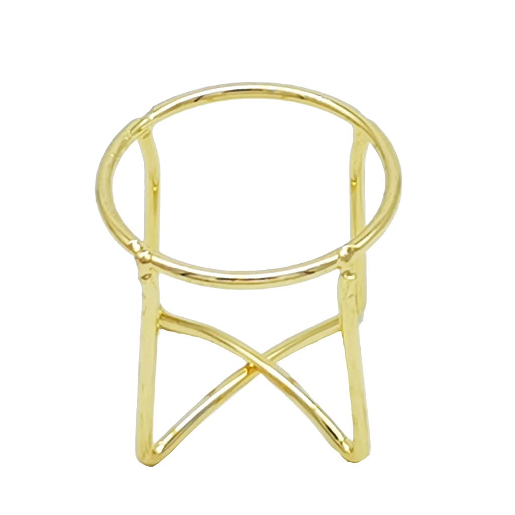 Asukohu Metal Powder Puff Rack - Cosmetic Storage Shelf for Bedroom & Bathroom