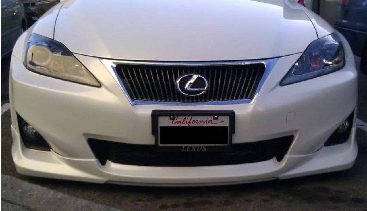 2011-2013 Lexus IS250 IS350 S-Style Front Bumper Lip Spoiler - Polypropylene (PP) Material - Aggressive Styling Upgrade for Enhanced Aerodynamics & Sporty Look - Perfect for Car Enthusiasts & Street Racing