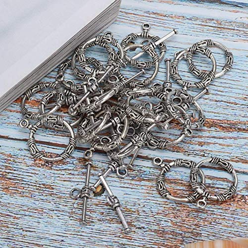 Vintage Handcrafted Toggle Clasp for Jewelry Making - DIY Jewelry Findings Accessories Kit for Necklaces, Bracelets & Craft Projects - Perfect for Jewelry Hobbyists & DIY Enthusiasts