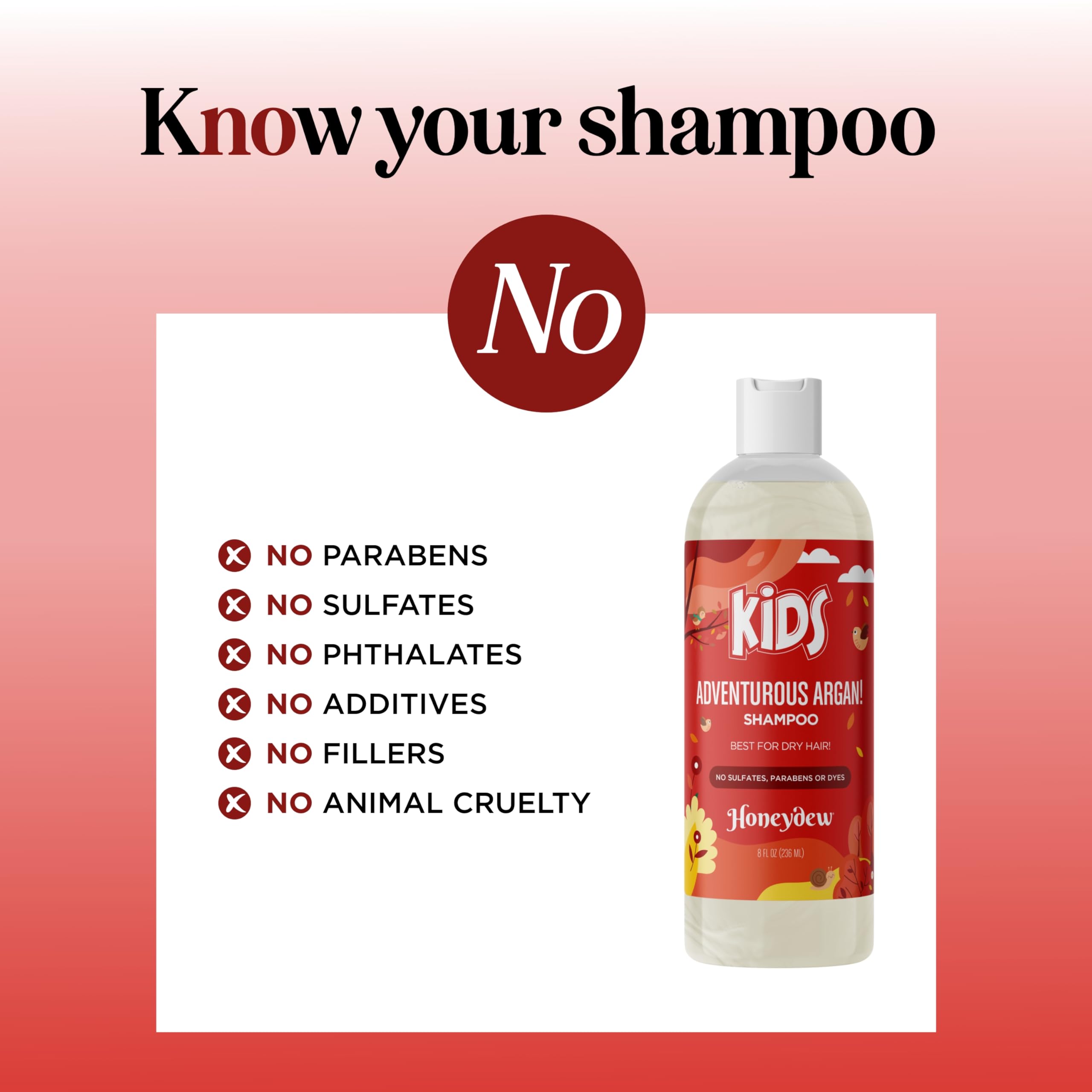 Gentle Kids Shampoo for Dry Scalp with Tea Tree Oil & Essential Oils - Moisturizing & Clarifying Shampoo for Flaky Scalp & Buildup - Safe for Daily Use at Home, Bath Time & Sensitive Skin Care