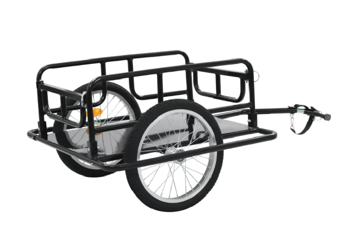 Premium Scooter Trailer for Adults - Heavy Duty Cargo Carrier with Universal Hitch - Perfect for Groceries, Camping Gear & Outdoor Adventures