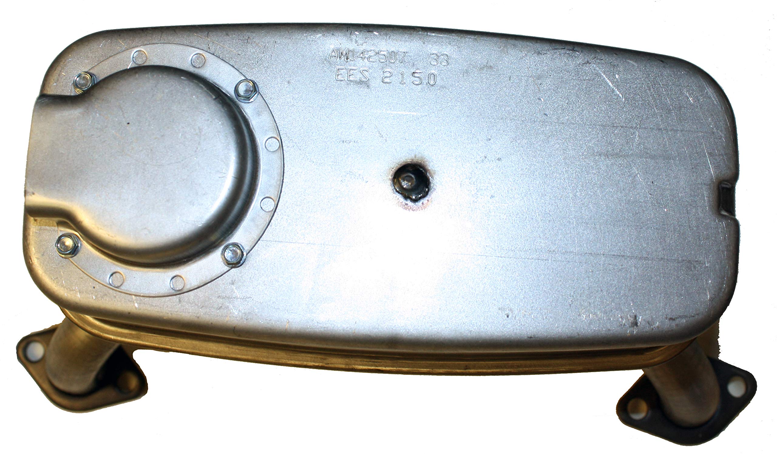John Deere AM142507 Original Equipment Muffler - Replacement Exhaust Part for Tractors & Heavy Equipment - Perfect for Farming, Construction & Landscaping Use