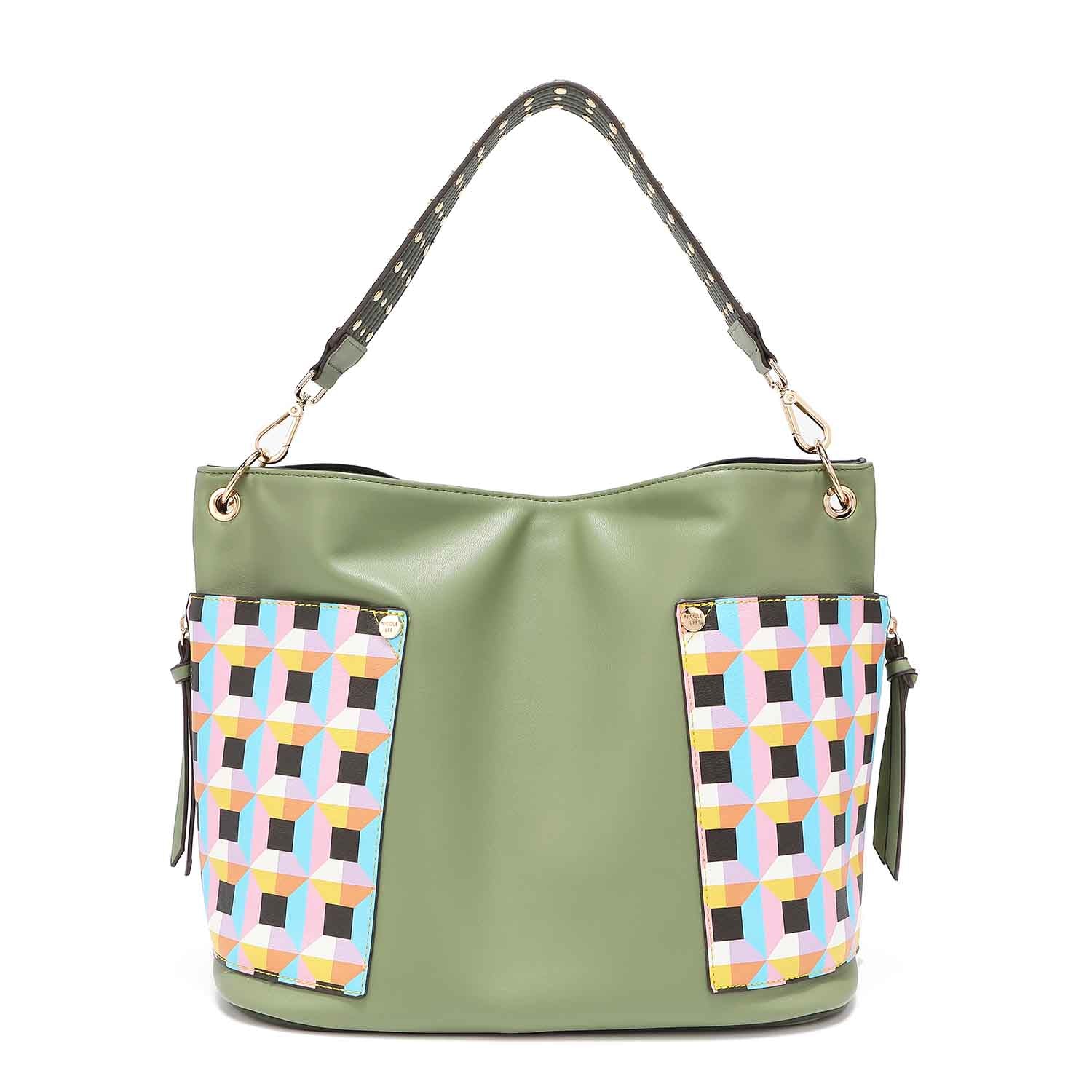 QUIHN 3-Piece Handbag Set for Women - Stylish Tote, Crossbody & Clutch Purse Set - Perfect for Work, Travel & Evening Out