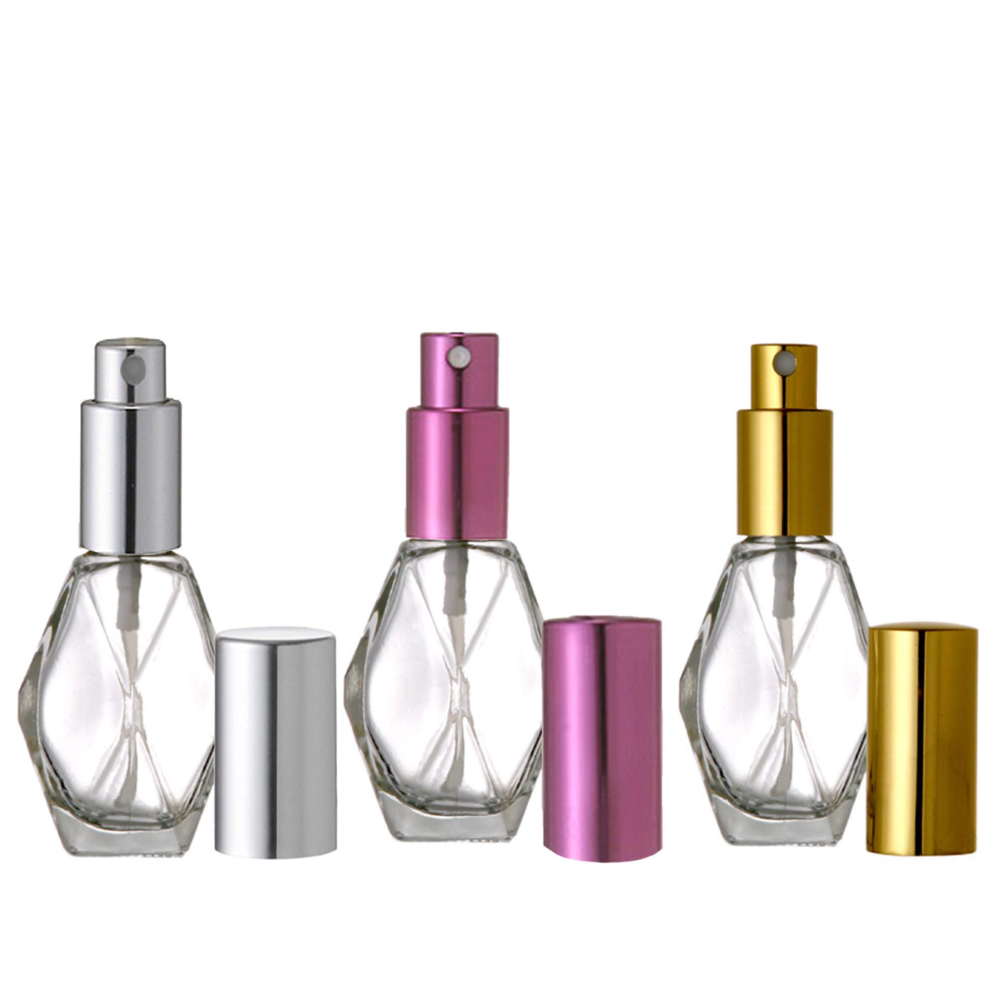 72 Pack Gold Fine Mist Spray Bottles (1 oz) - Refillable Perfume Atomizer for Essential Oils, Cologne & Aromatherapy | Travel, Salon & Home Use