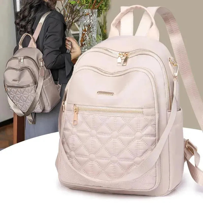 Minimalist Urban Style Student Backpack - Lightweight Laptop Backpack for College, Travel & Work - Waterproof School Bag with USB Charging Port