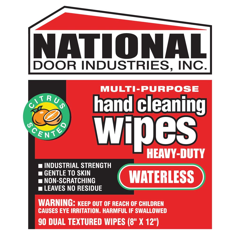 HW-90 National HD Hand Cleaning Wipes, 90 Count (10