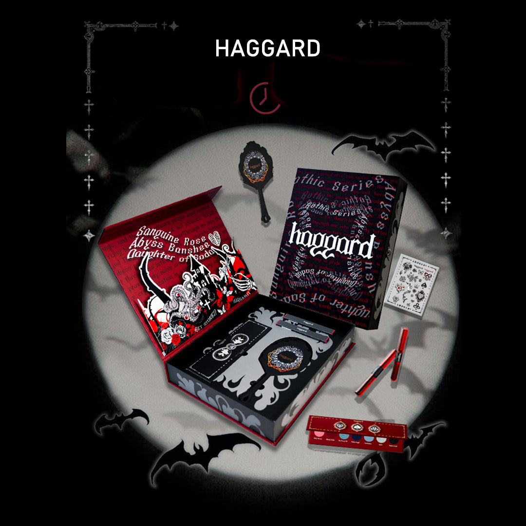 HAGGARD Devil's Delight Gothic Gift Box Set - Perfect for Halloween, Dark Aesthetic Decor & Unique Occasion Gifts