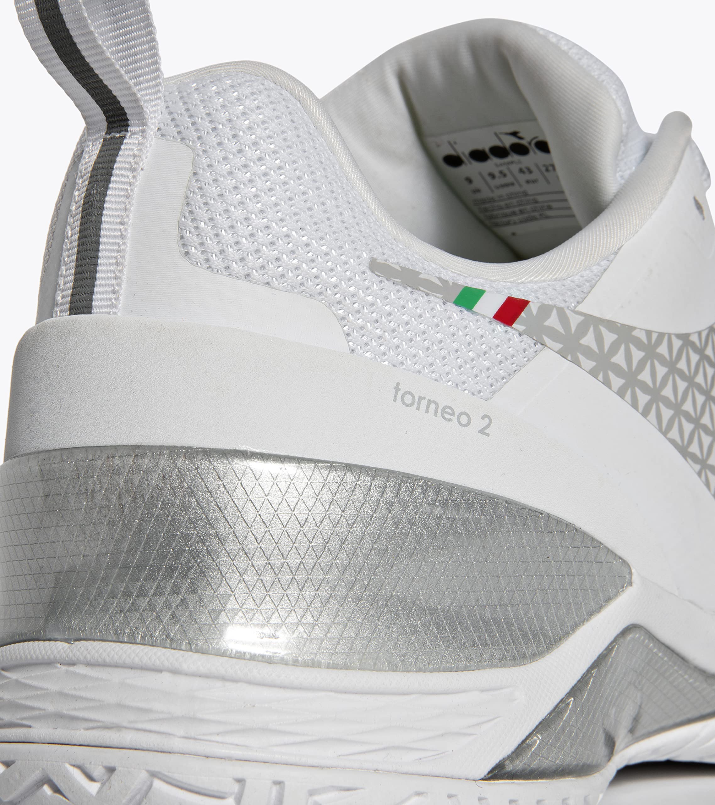 Diadora Men's Tennis Shoes - Lightweight & Breathable for Court Performance | Perfect for Tennis, Pickleball & Casual Wear