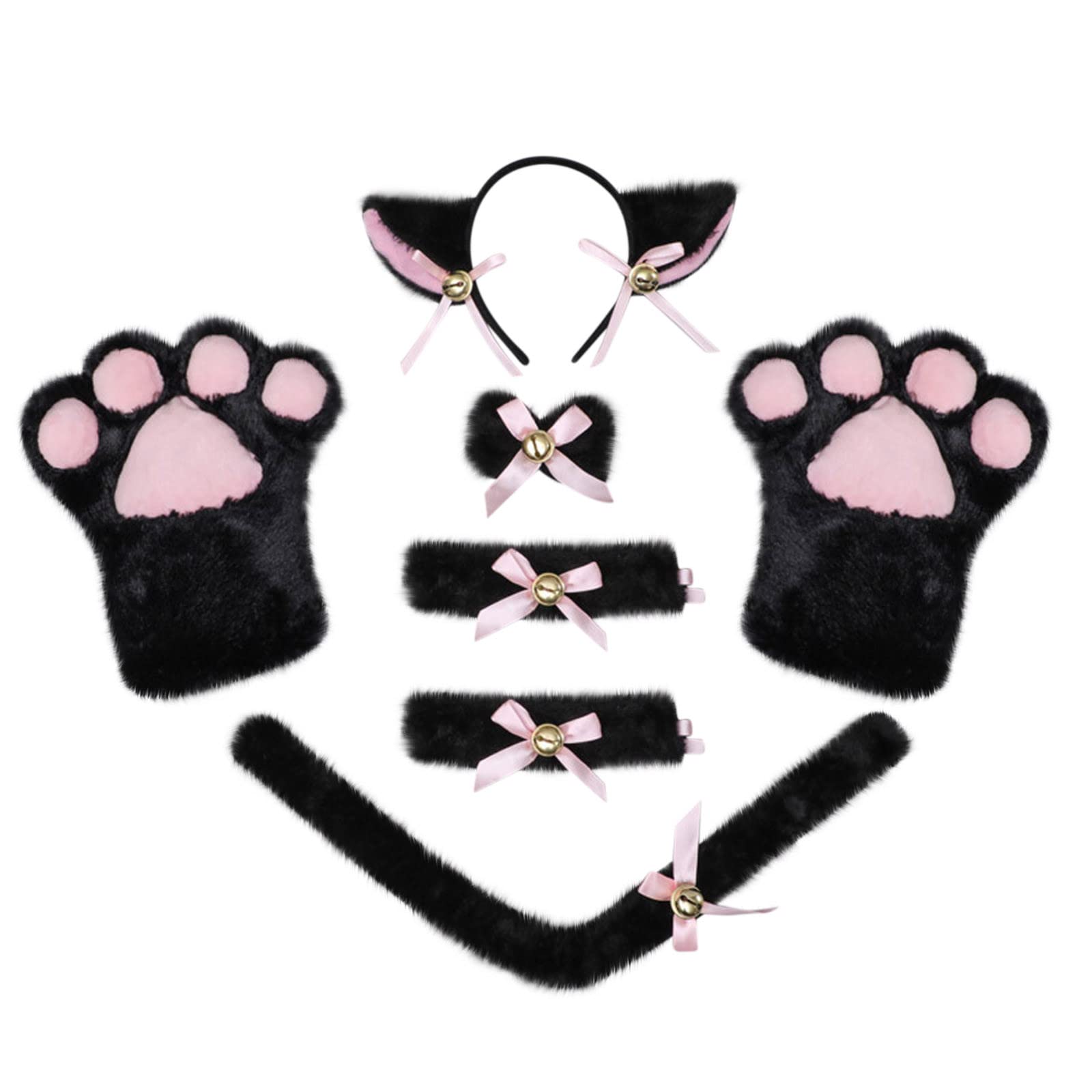 Cute Cat Ear Headband Hair Accessories for Women & Girls - Fashion Hair Hoop Clip for Daily Wear, Parties, Birthdays & Cosplay - Perfect Gift for Cat Lovers, Housewarming & New Home Decor