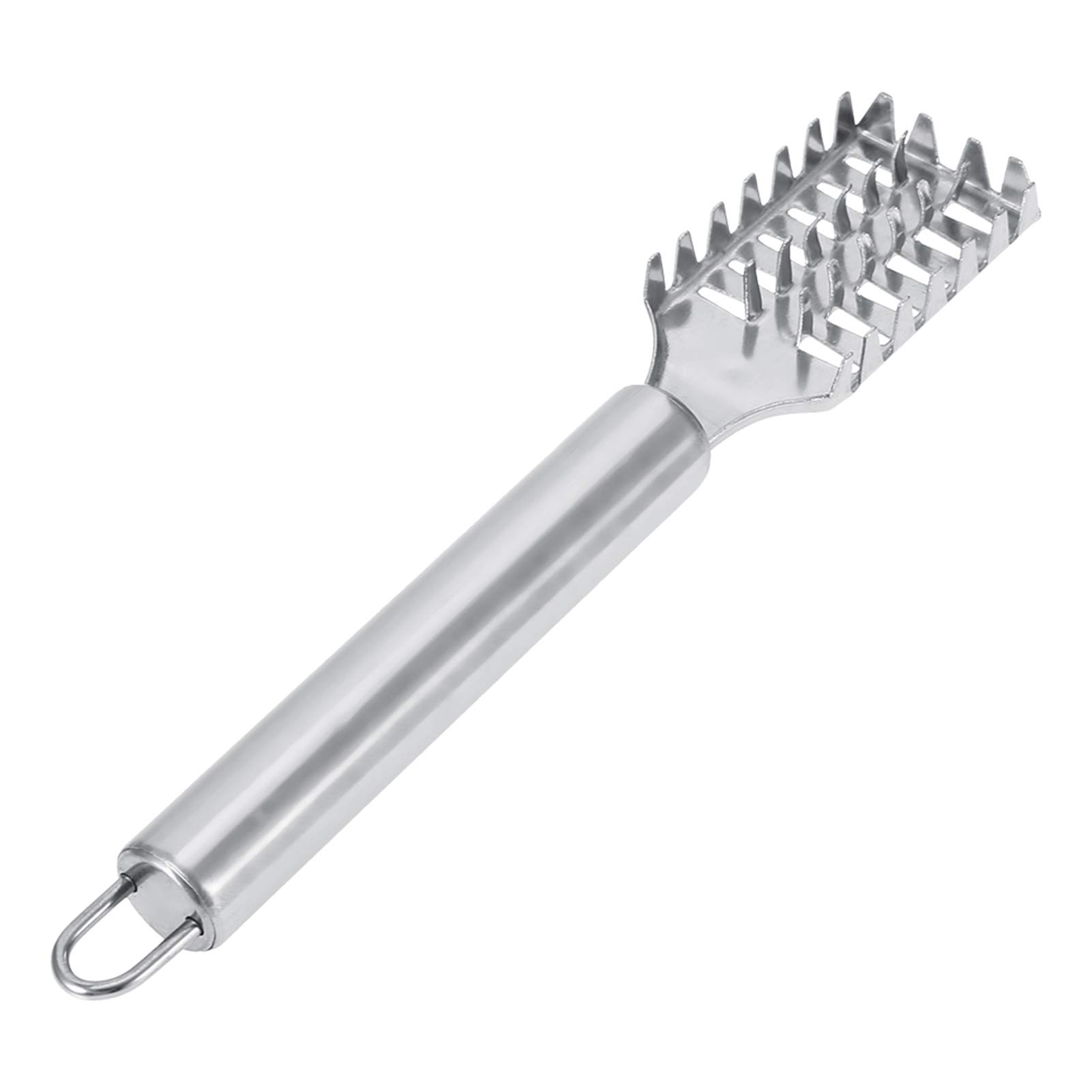 Omabeta Stainless Steel Fish Scaler Tool - Efficient Kitchen Gadget for Quick & Easy Fish Scale Removal | Perfect for Home Chefs & Seafood Lovers