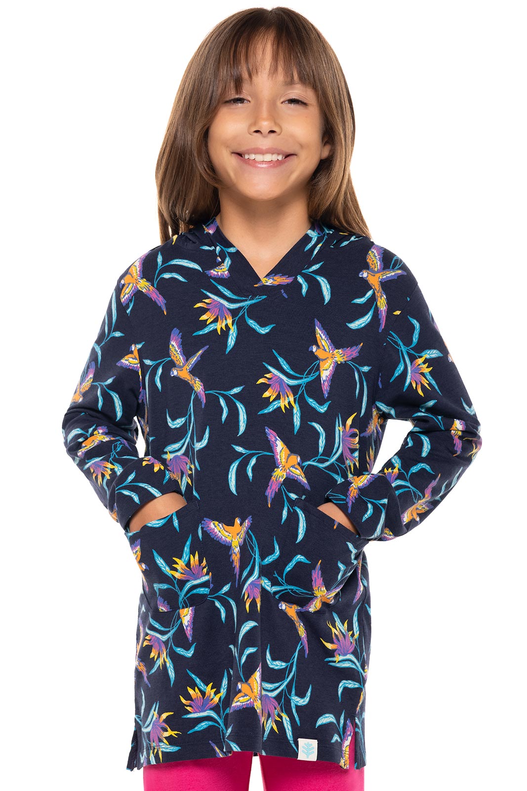 Girl's Catalina Beach Cover Up Dress - Lightweight Swimwear Cover Up for Girls, UPF 50+ Sun Protection, Quick Dry Fabric - Perfect for Pool, Beach, and Summer Vacations
