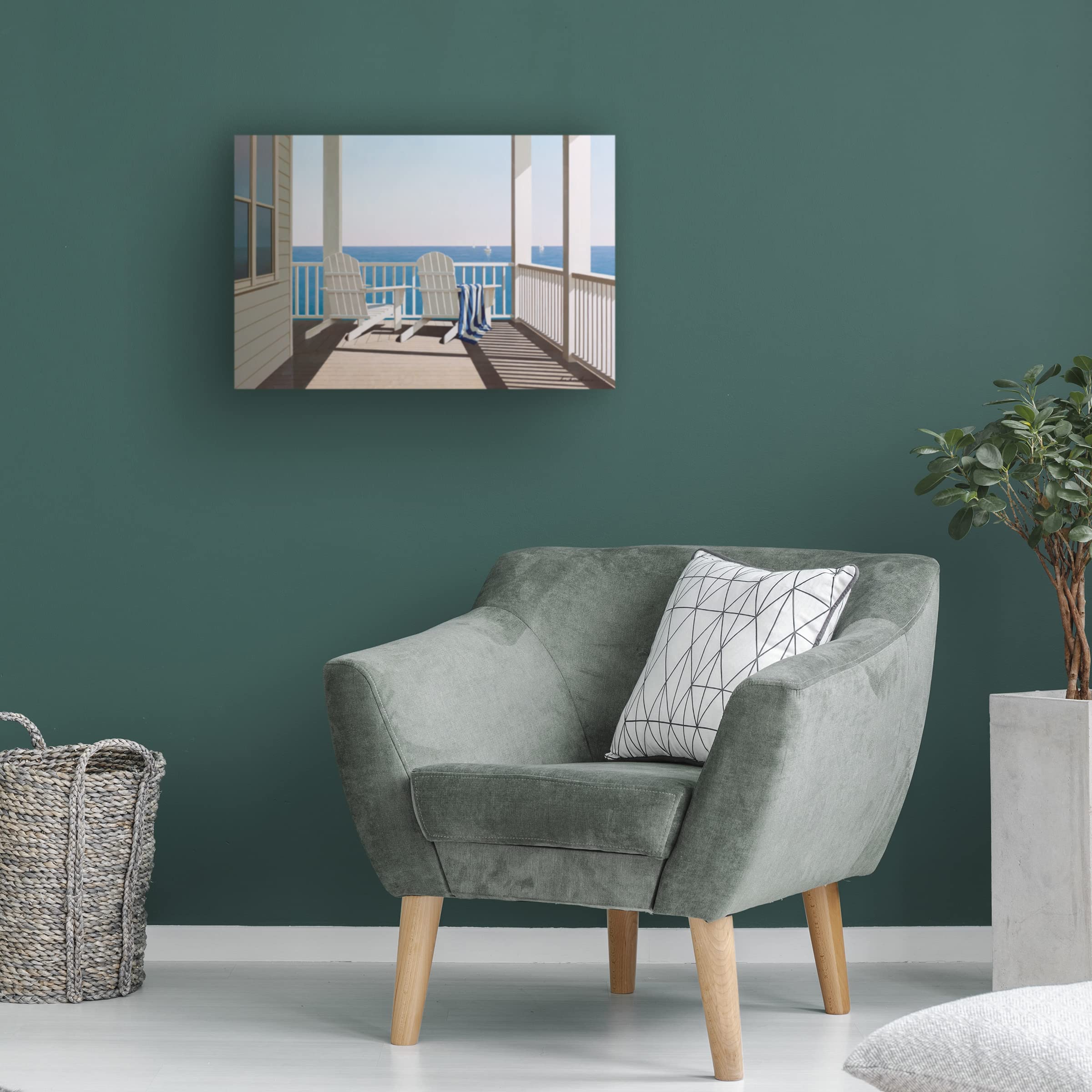 Trademark Fine Art 'Lazy Summer Days' Canvas Wall Art by Zhen Huan Lu - Perfect for Living Room, Bedroom & Office Decor