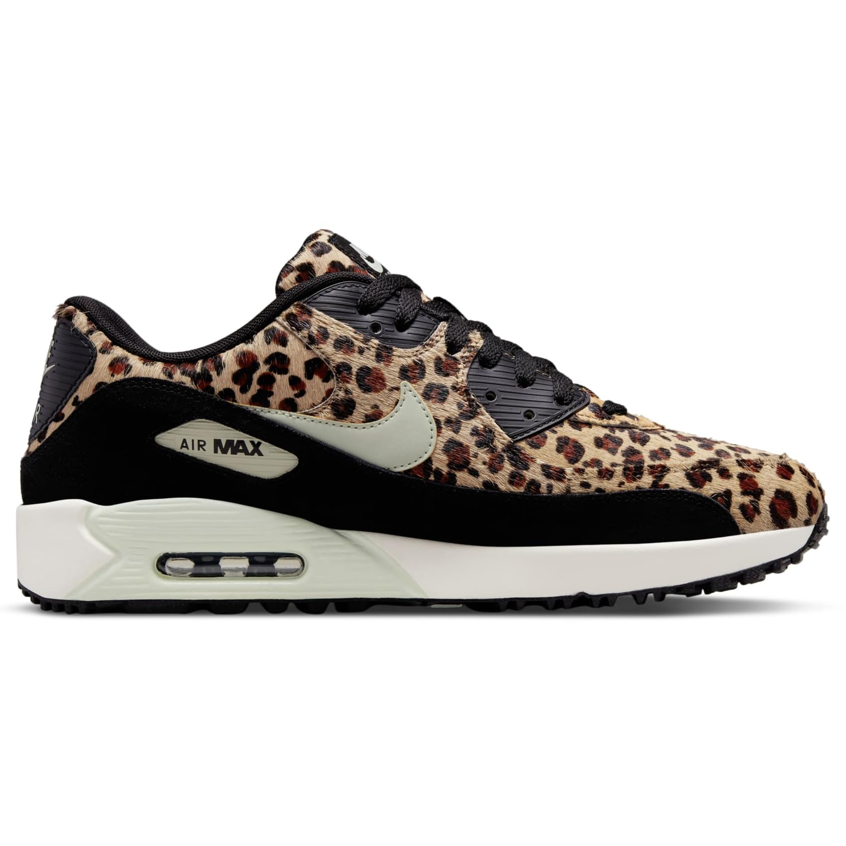 Nike Air Max 90 G NRG Leopard Print Men's Golf Shoes - Comfortable & Stylish for Golf Course & Casual Wear