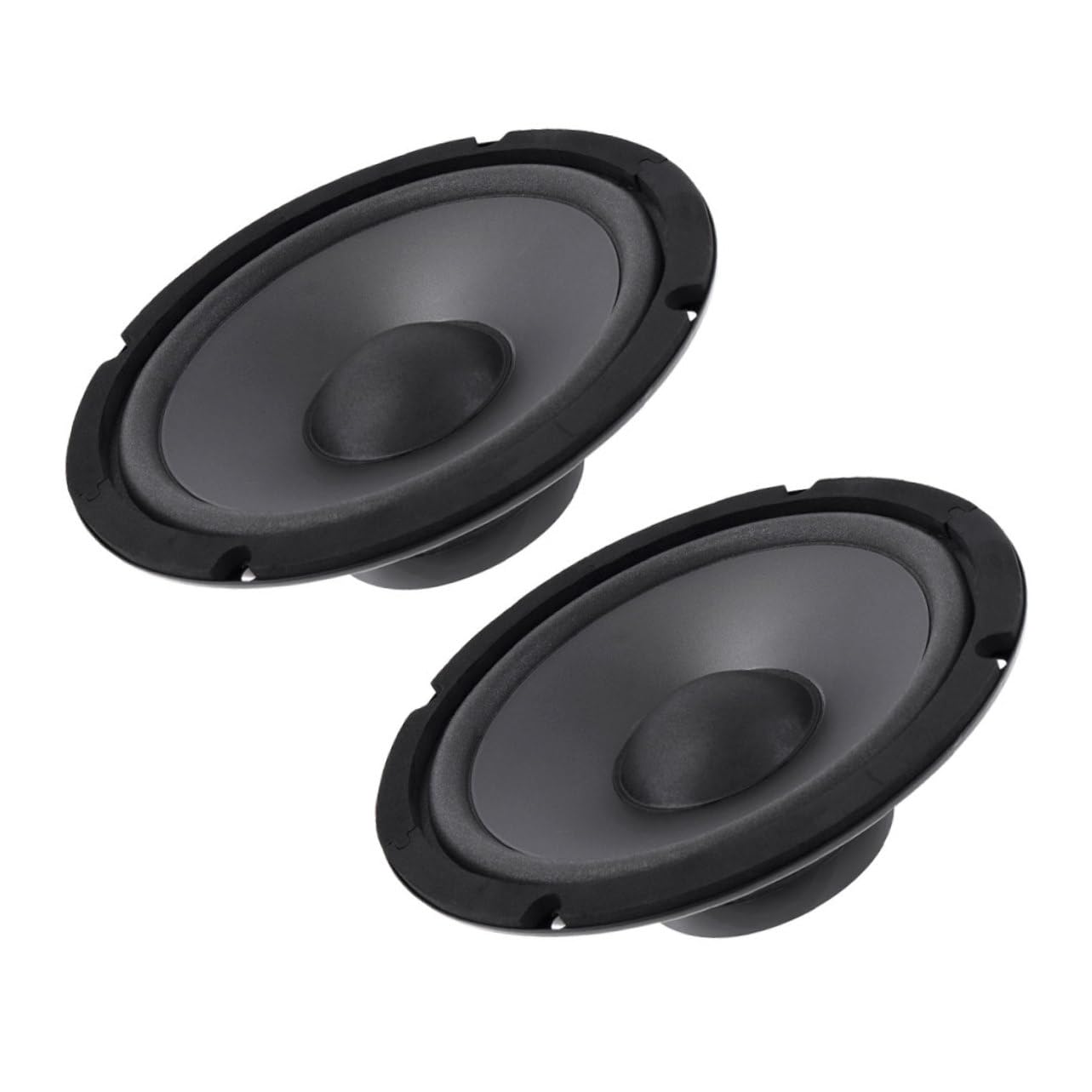 Angoily Coaxial Stereo Car Door Speakers 2pcs - Full Range Universal Fit Audio Speakers for Enhanced In-Car Music Experience