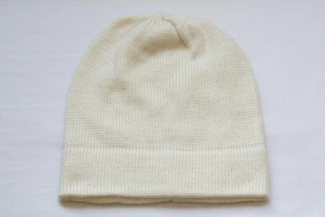 Soft Alpaca Wool Hand Knitted Beanie - Ivory Winter Hat for Women & Men - Cozy Cold Weather Accessory for Outdoor Activities & Travel