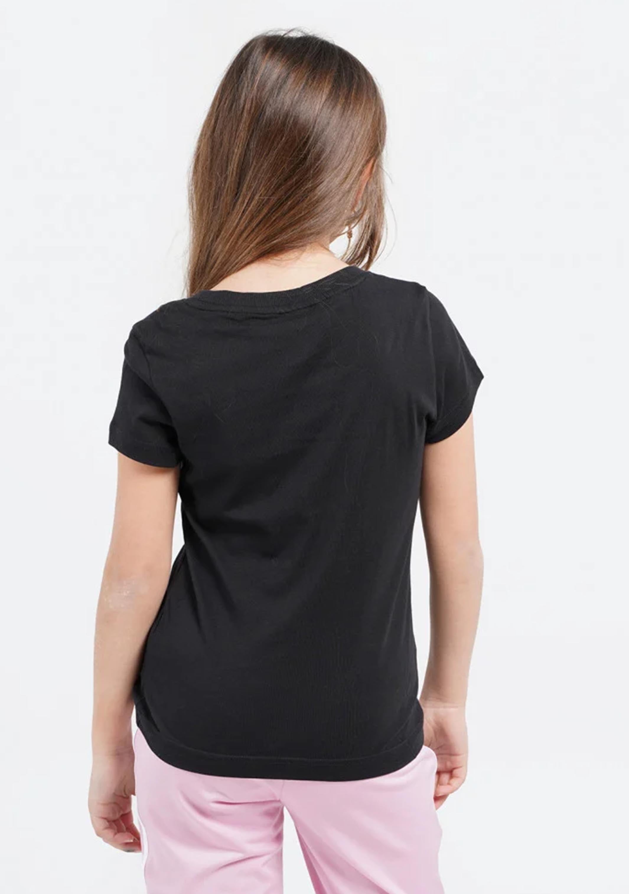 Adidas Junior Basic Tee - Soft Cotton Short Sleeve T-Shirt for Kids | Comfortable Casual Wear for School, Play & Everyday Outfits
