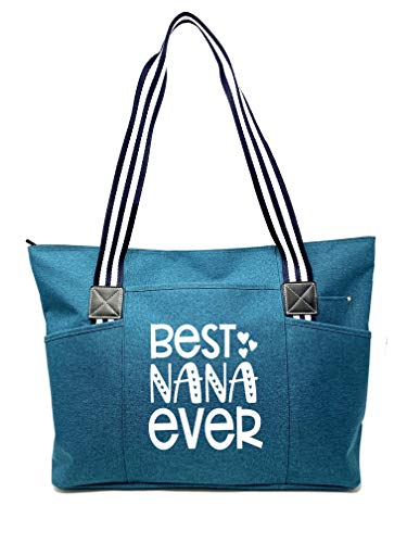 Teal Best Nana Ever Tessa