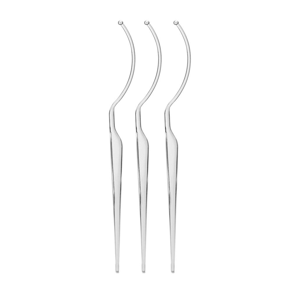 FOMIYES 3-Piece Eyelash Extension Holder Set - Professional Eyelash Wearing Tool, Lash Applicator, Display Wand & Grafting Tool for Fake Eyelashes (White) - Perfect for Salon, Home Use & DIY Lash Extensions
