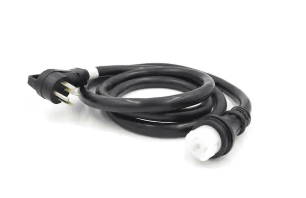 Natures Generator 50 Amp 250V NEMA CS6375 Power Inlet Box with 10-Foot Heavy Duty Cable - Perfect for RV, Solar Systems & Emergency Backup Power