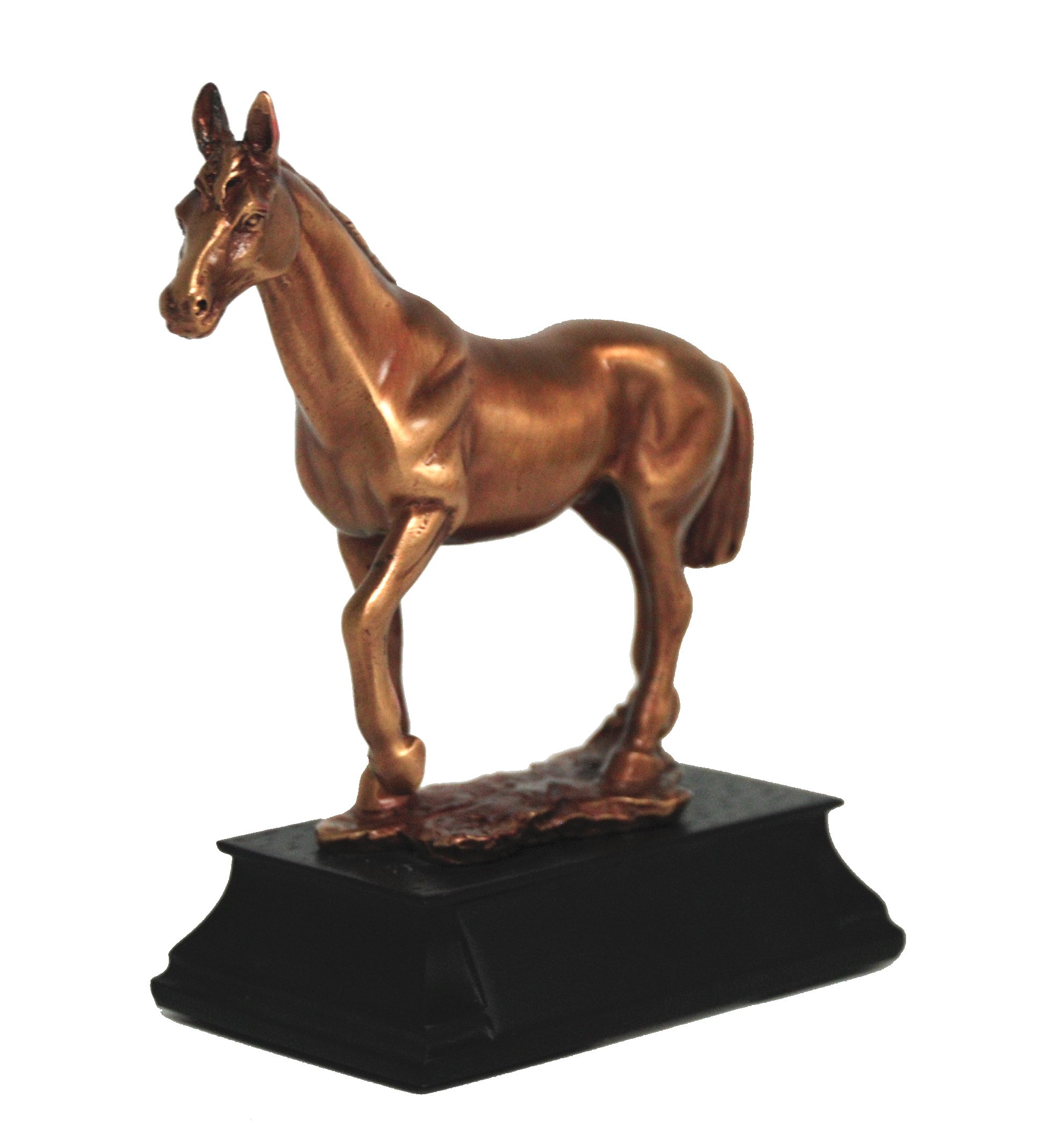Handcrafted Copper Horse Sculpture - Elegant Home & Office Decor - Perfect Gift for Equestrian Lovers | Wall Art, Shelf Display, or Mantelpiece Centerpiece