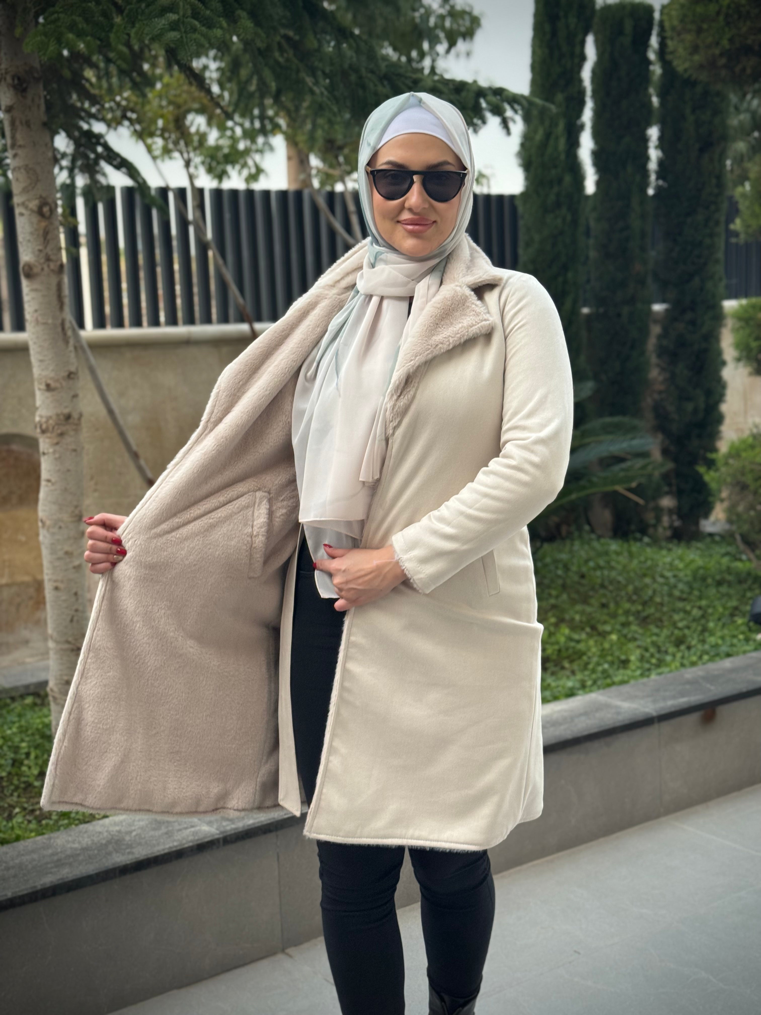 Double Face Fur Jacket for Women - Soft & Warm Reversible Winter Coat - Perfect for Outdoor Activities & Casual Wear