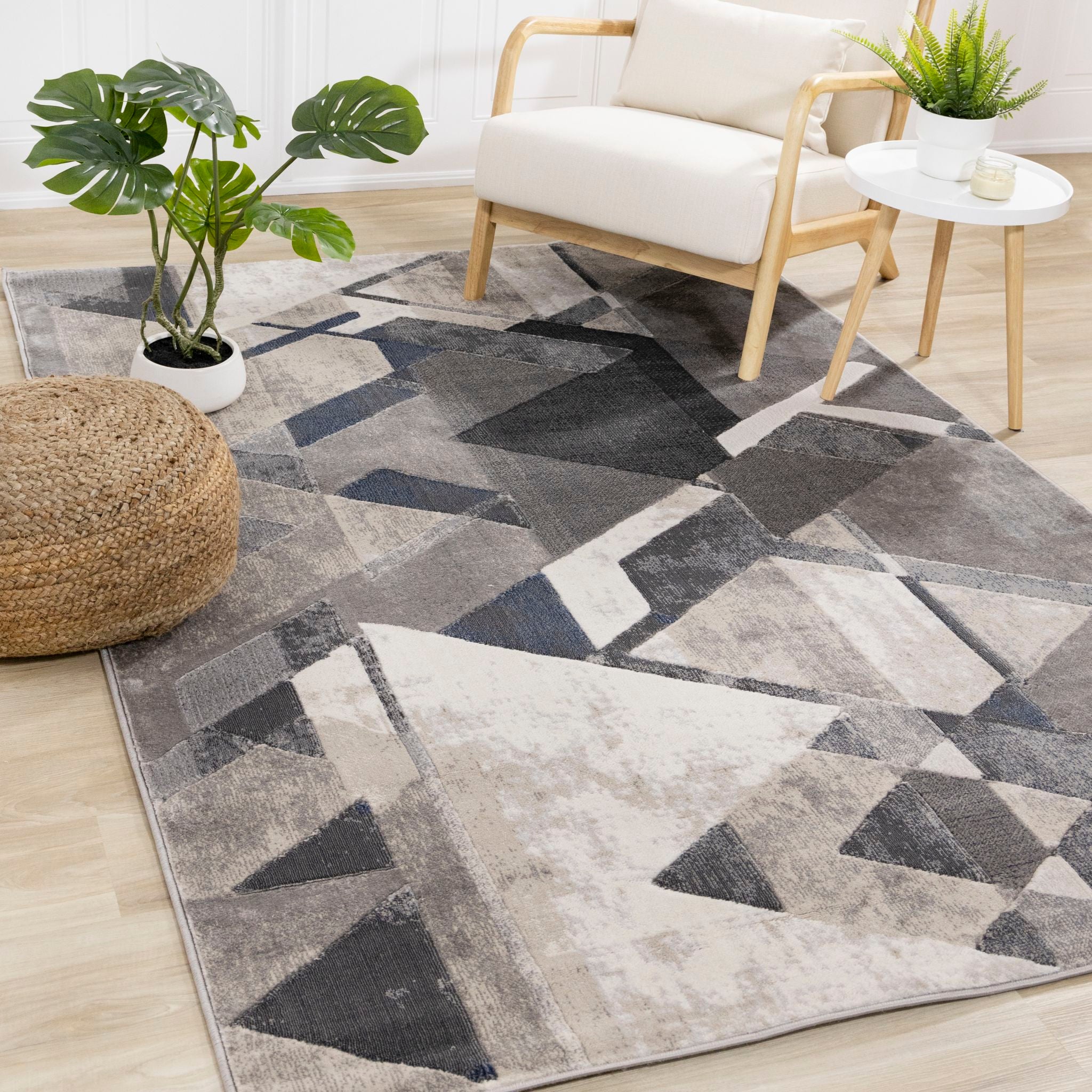 Alida Soft Plush Area Rug 8'x10' - Non-Slip Living Room Carpet for Home Decor, Bedroom, Office | Ultra-Comfortable & Stylish Floor Mat