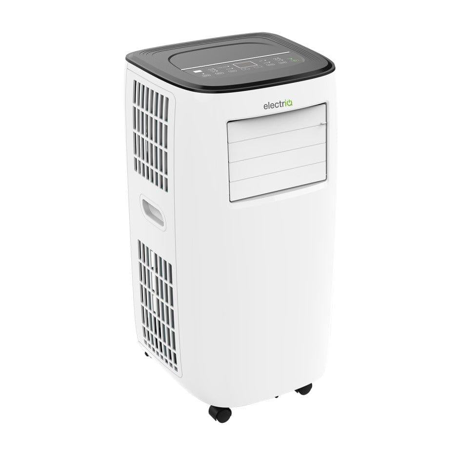 EcoSilent10 electriQ 10000 BTU Ultra Quiet Portable Air Conditioner - Cools Up to 28 Square Meters - Perfect for Bedrooms, Offices & Small Apartments
