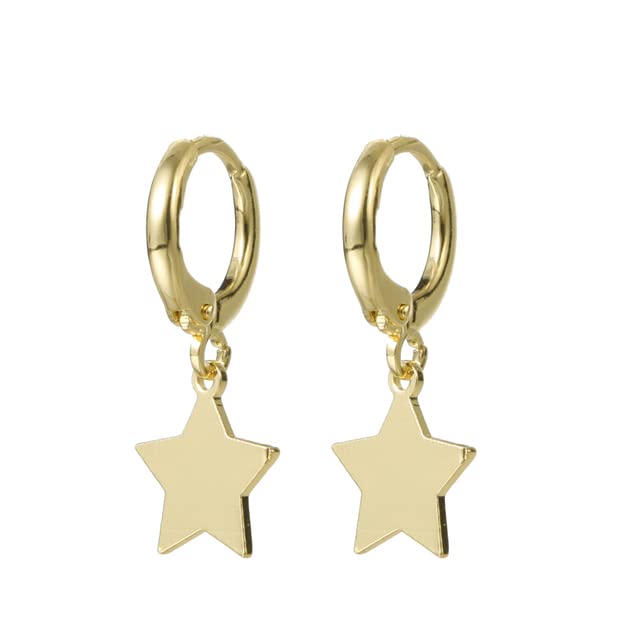 2020 Fashion Classic Geometric Women's Dangle Earrings - Asymmetric Star and Moon Earrings for Women | Korean Style Jewelry | Perfect for Party, Date Night and Everyday Wear