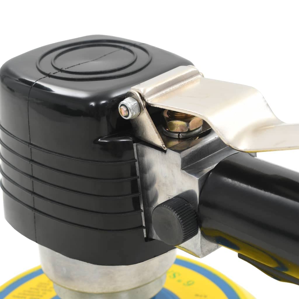 150mm Random Orbital Sander with Handle - Professional Woodworking Tool for Sanding & Finishing Furniture, Floors, DIY Projects - Home Improvement & Workshop Essential