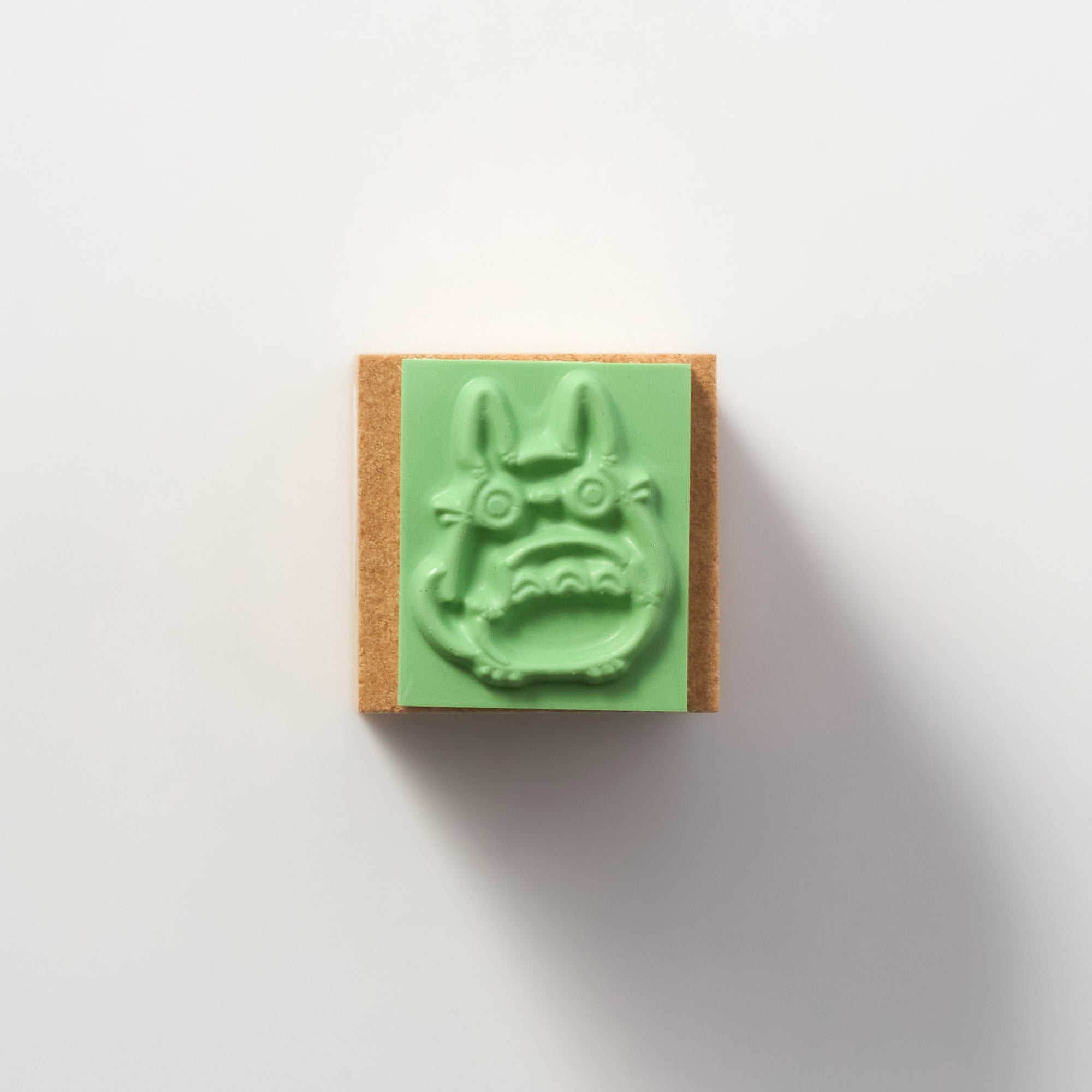 My Neighbor Totoro Rubber Stamp - Brown Studio Ghibli Collectible for Scrapbooking, Journaling & DIY Crafts (BEVERLY)