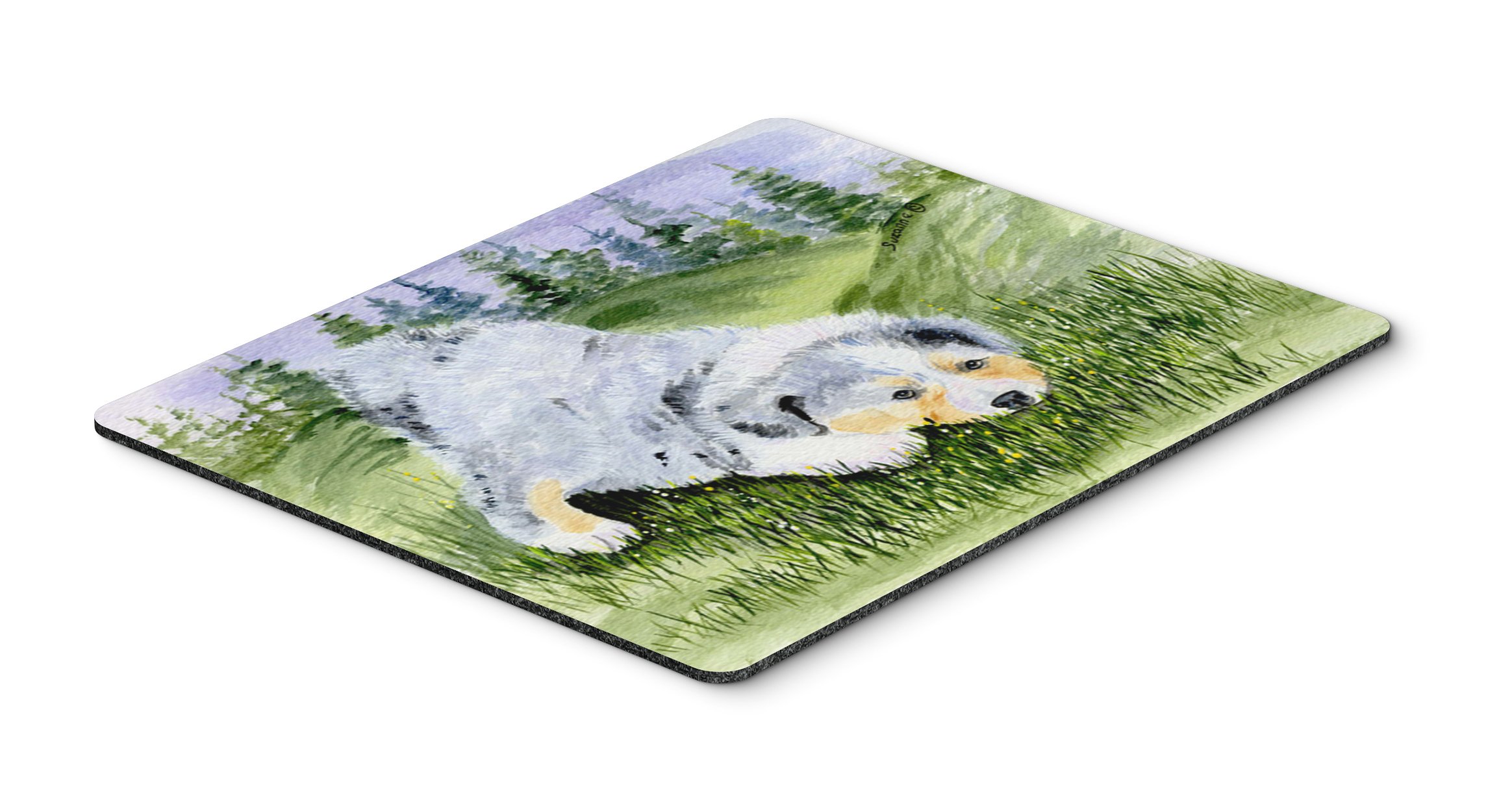 Australian Shepherd Mouse Pad & Trivet - Washable Large Mouse Mat for Home Office, Gaming, Computer & Laptop - Perfect for Work Desks & Kitchen Use