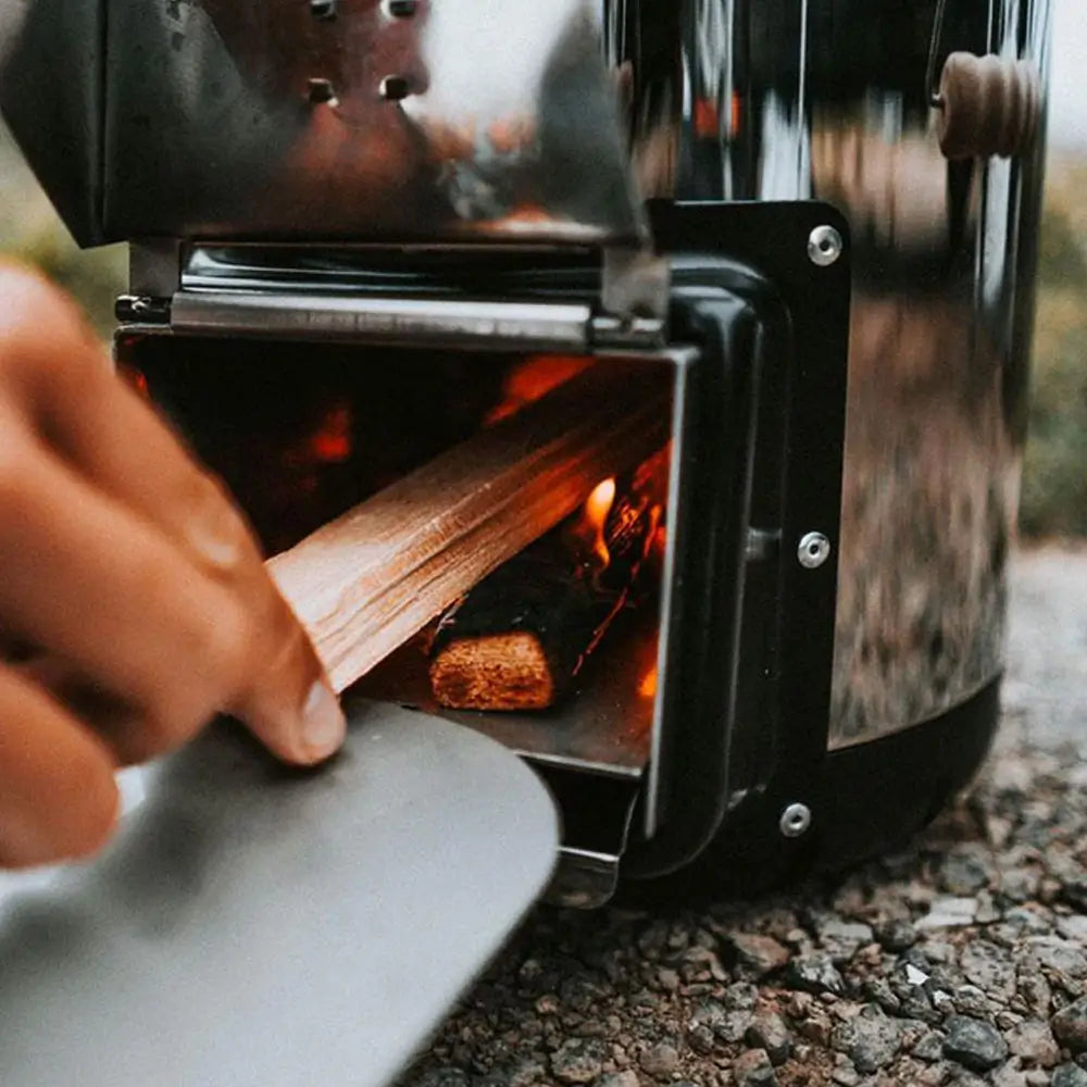 Petromax RF33 Portable Rocket Stove - Compact Camping Stove for Outdoor Cooking, Backpacking & Emergency Preparedness - Perfect for Hiking, Picnics & Off-Grid Adventures