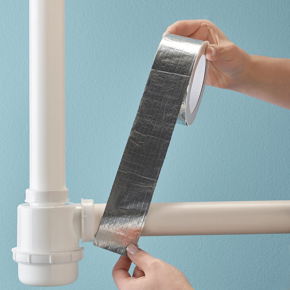 Heavy Duty Aluminum Foil Tape - High Strength, Heat Resistant, Waterproof for HVAC, Ductwork, Insulation & DIY Repairs | Perfect for Sealing, Patching & Bonding