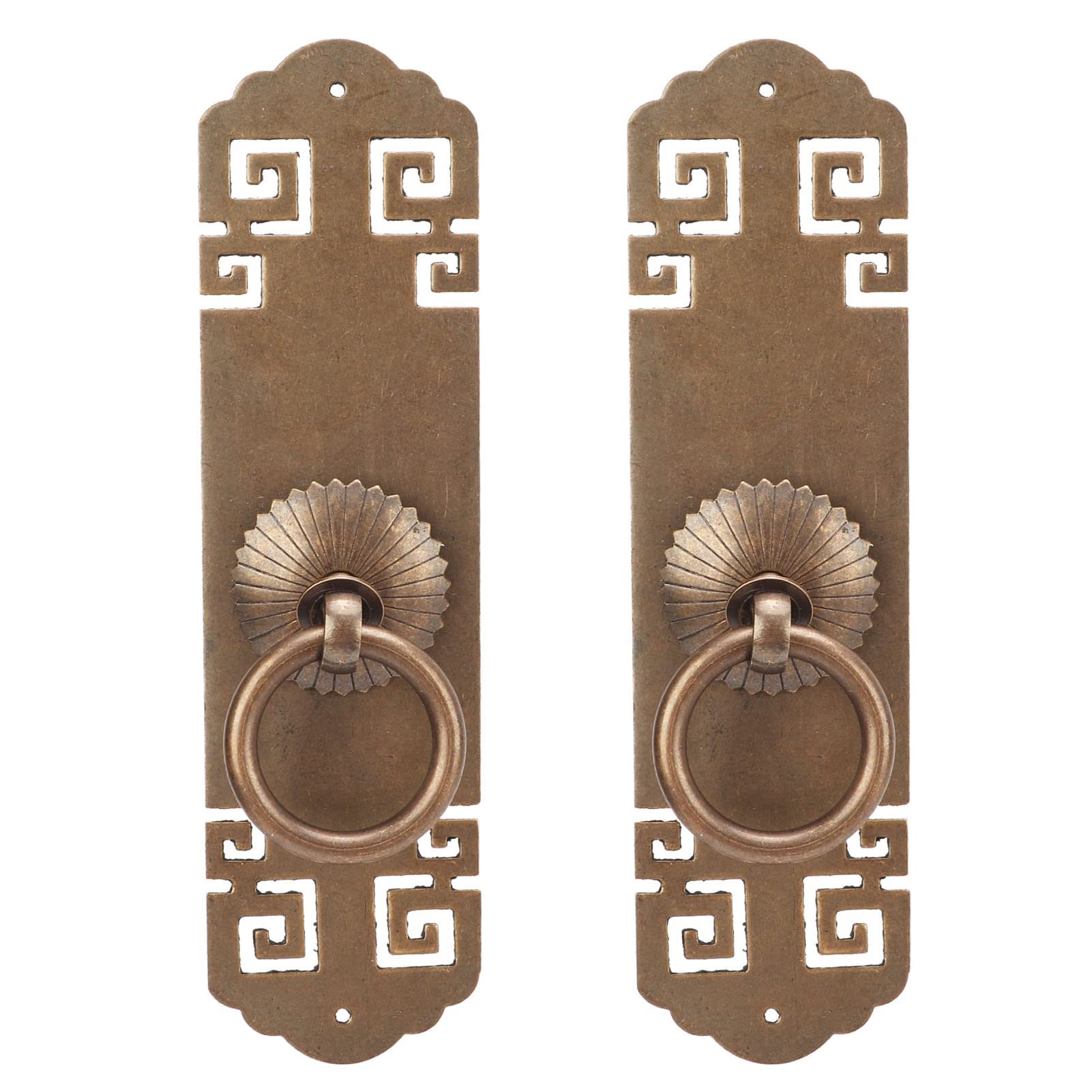 Vintage Brass Cabinet Handles - Antique Style Drawer Pulls for Wooden Jewelry Boxes & Furniture - Perfect for Home Decor, DIY Projects & Cabinet Hardware Upgrade