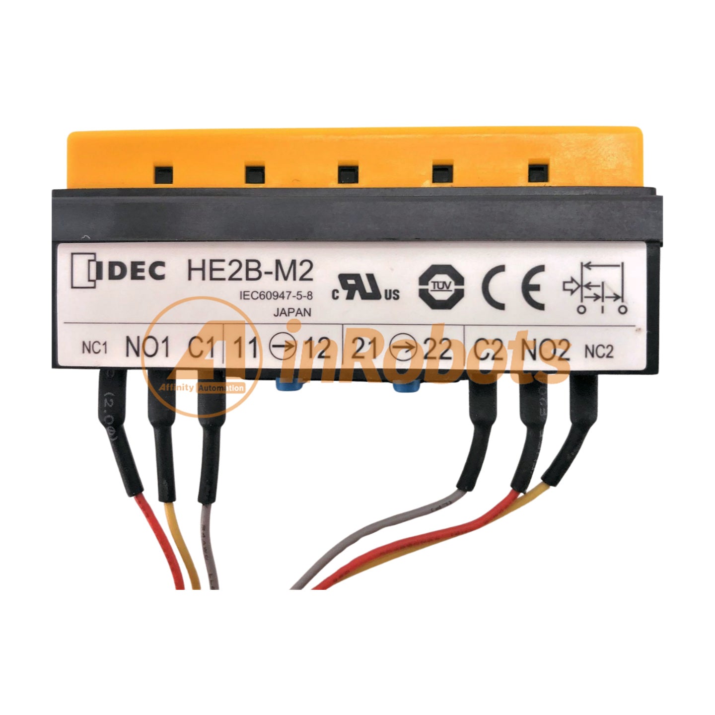 ABB HE2B M2 Enable Switch for 3HAC028357-001 FlexPendant - New Replacement Part (US Stock) - Perfect for Industrial Robot Arm Control & Maintenance