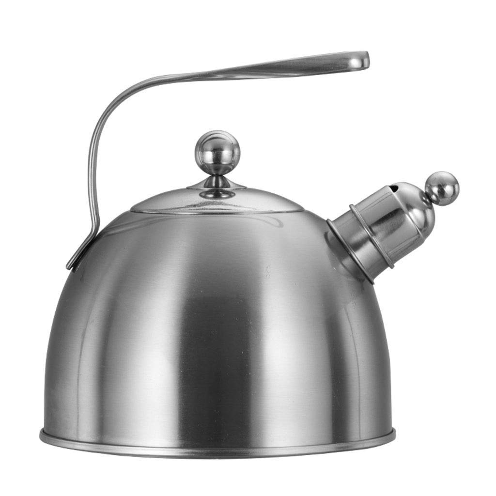 Best 3 Quart Stainless Steel Whistling Tea Kettle - Induction Compatible Modern Teapot for Gas & Electric Stovetops - Perfect for Home Kitchen, Office & Tea Ceremonies