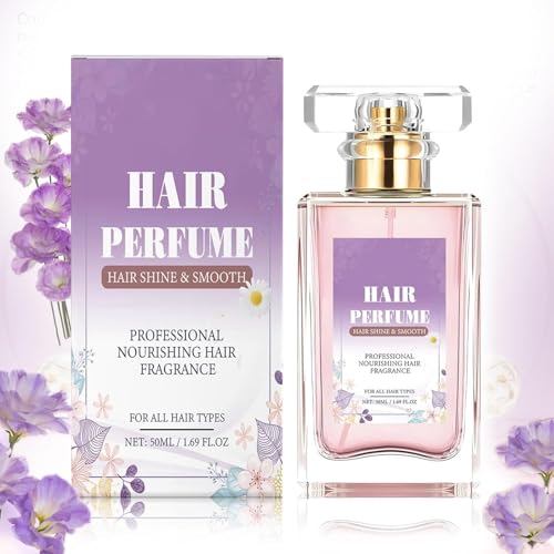Premium Hair Perfume & Essential Oil Mist for Women - Hydrating & Nourishing Dry Damaged Hair, Anti-Frizz Treatment with Long-Lasting Pheromone Fragrance (1pc) - Perfect for Daily Styling, Salon-Like Care & Special Occasions